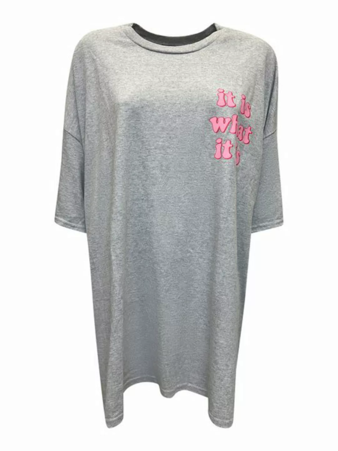 Worldclassca T-Shirt Worldclassca Oversized Print T-Shirt It is What is it günstig online kaufen