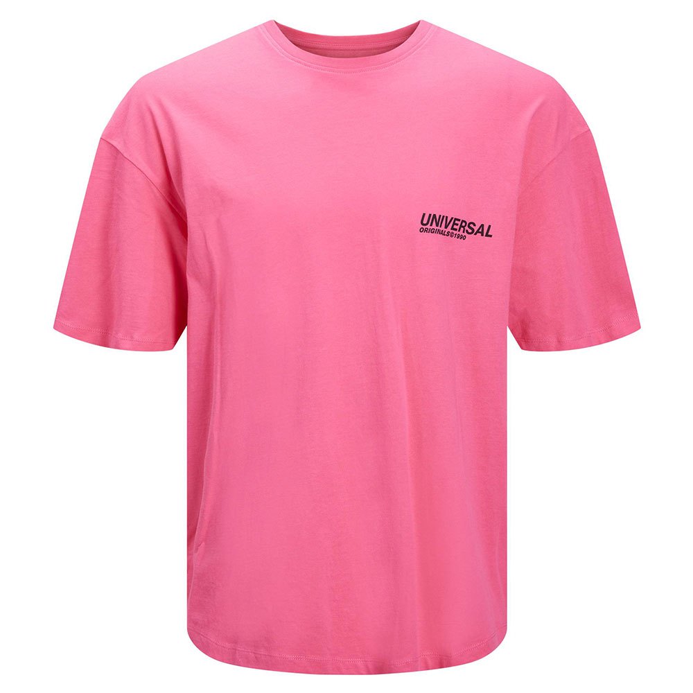Jack & Jones Flash Kurzarm Rundhalsausschnitt T-shirt S Hot Pink günstig online kaufen