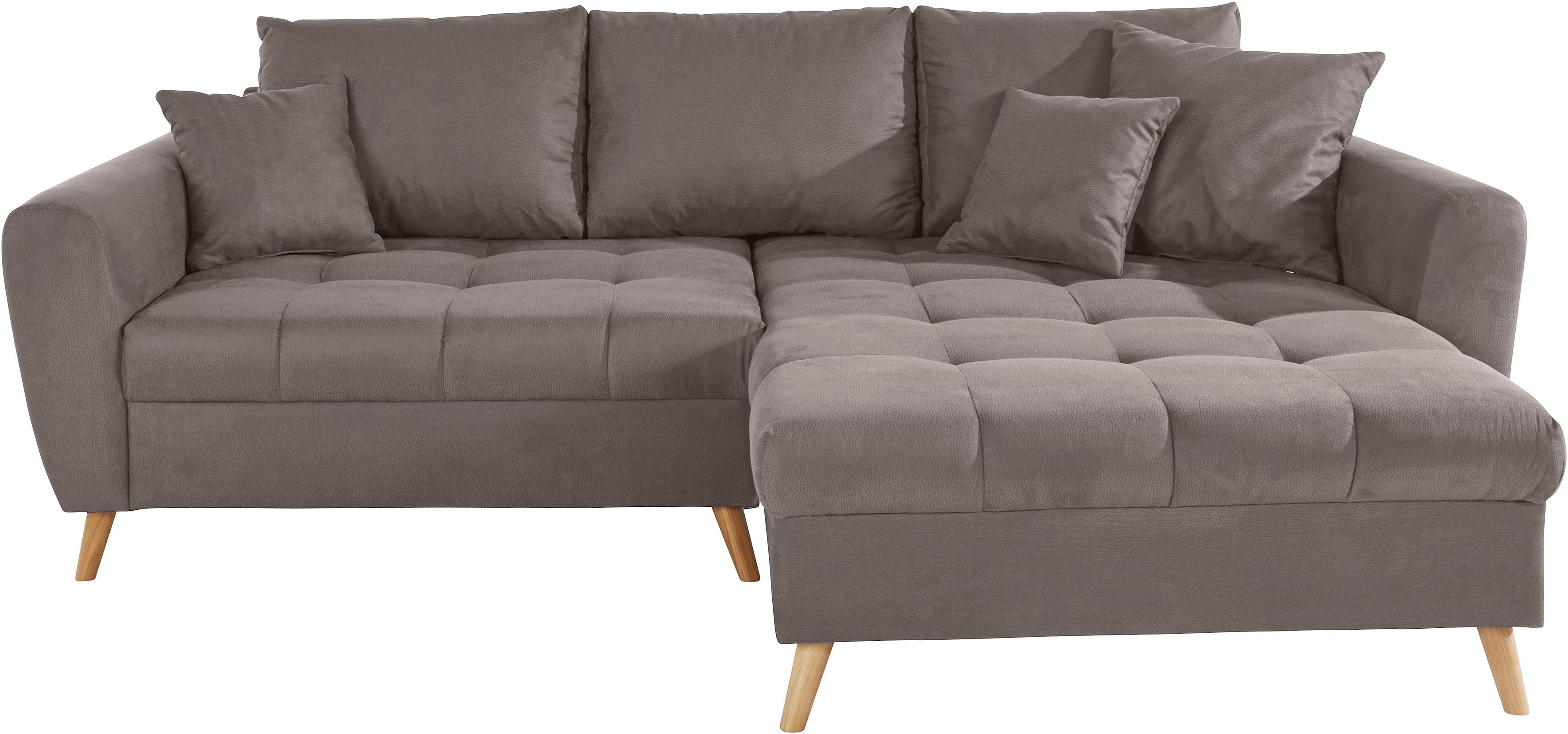 Home affaire Ecksofa "Blackburn II, L-Form", Mit Kaltschaumpolsterung bis 1 günstig online kaufen