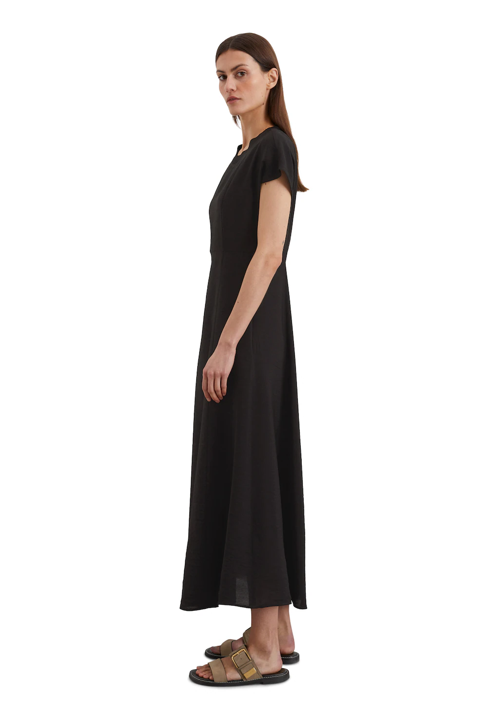 Marc OPolo Midikleid "aus LENZING™ ECOVERO™" günstig online kaufen