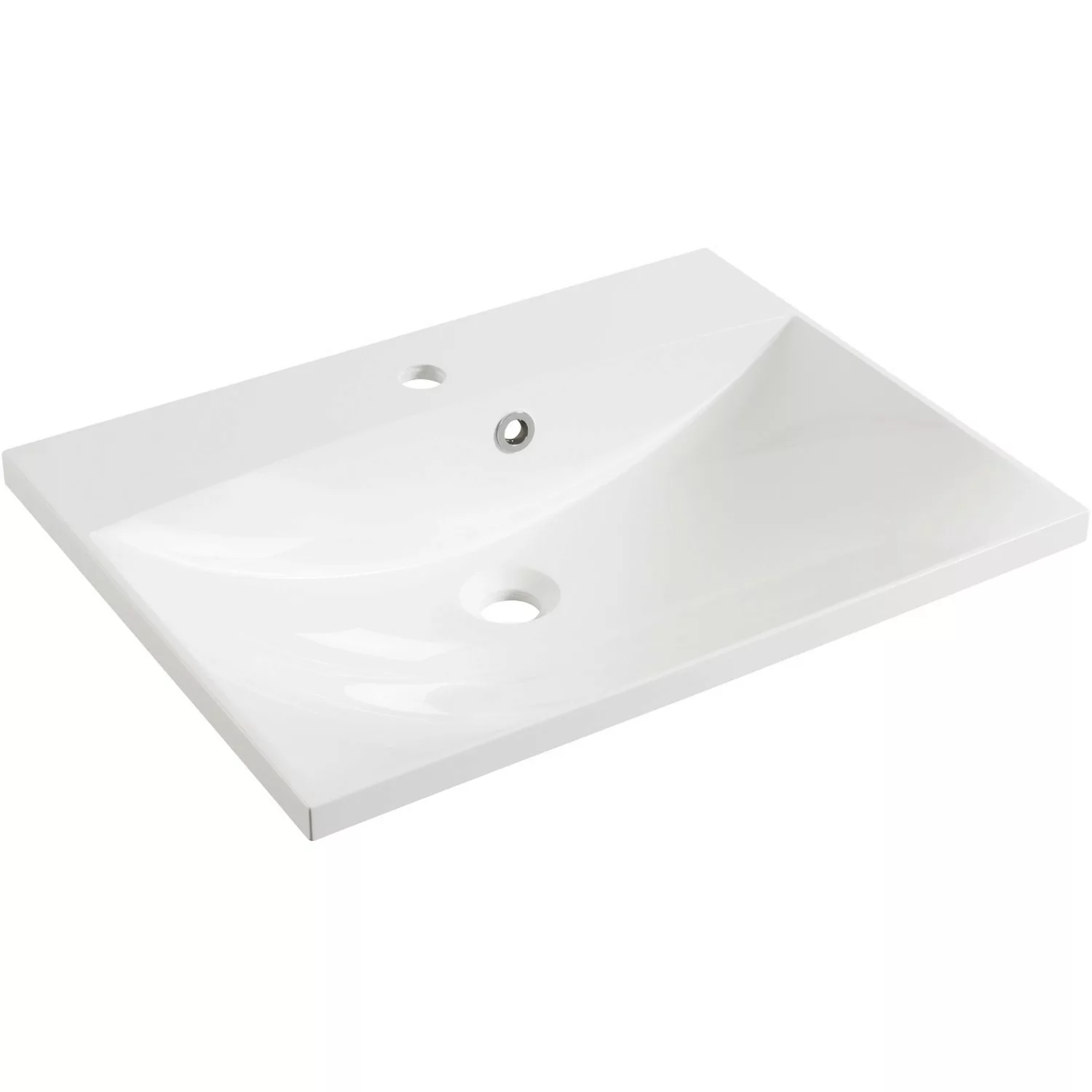 Fackelmann Handwaschbecken VC60 Weiß 60 cm günstig online kaufen