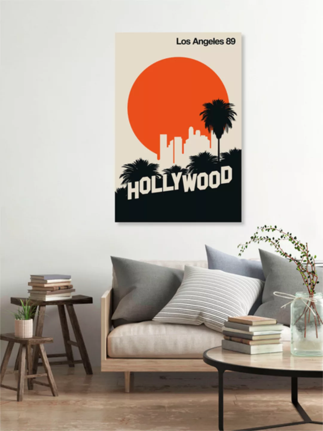 Poster / Leinwandbild - Los Angeles 89 günstig online kaufen