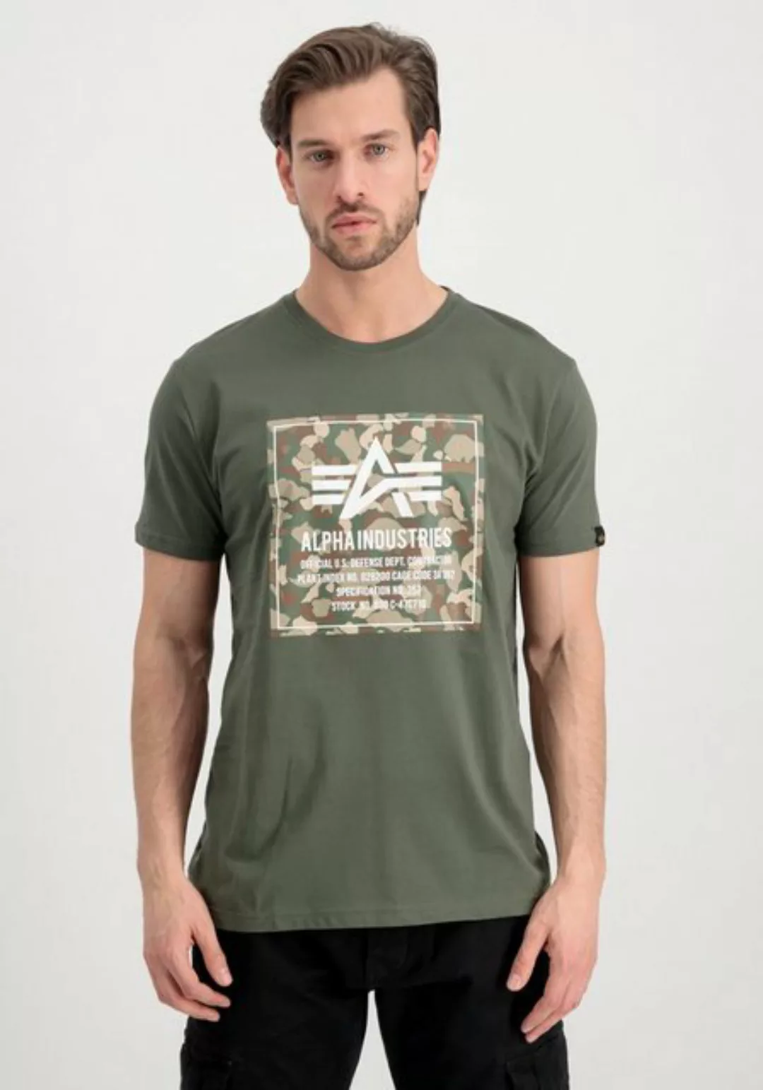 Alpha Industries T-Shirt "ALPHA INDUSTRIES Men - T-Shirts Camo Block T" günstig online kaufen