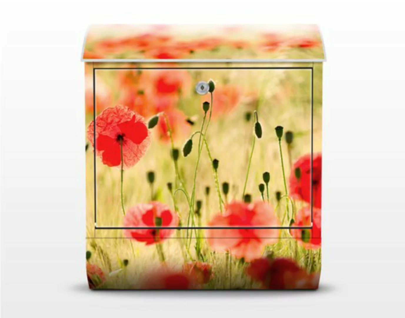 Briefkasten Blumen Summer Poppies günstig online kaufen