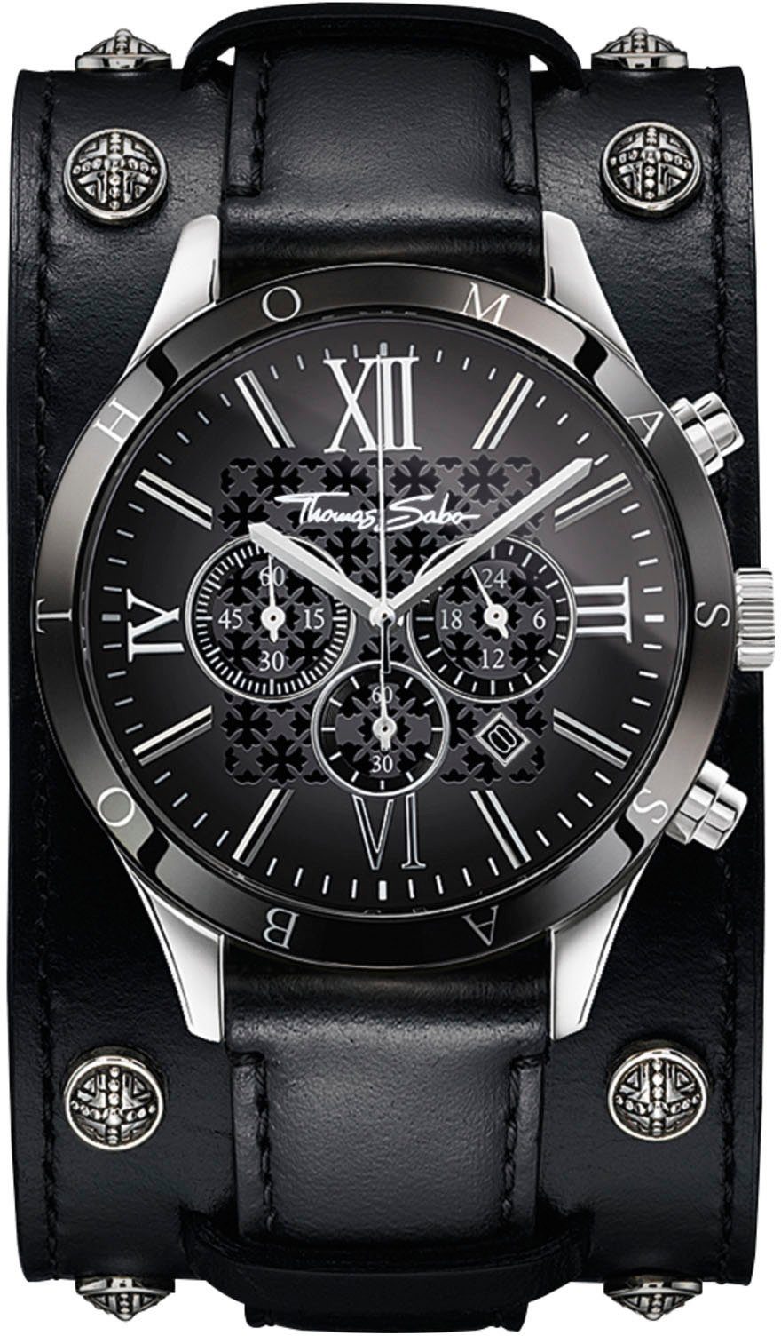 THOMAS SABO Chronograph REBEL ICON WA0140-218-203-43 günstig online kaufen