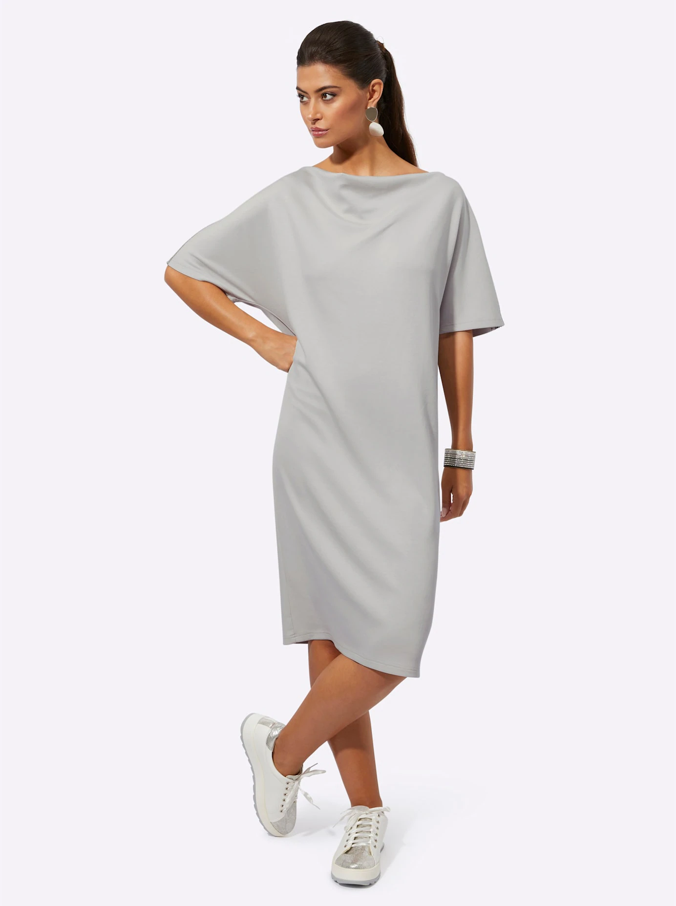 creation L Jerseykleid "Modal-Mix-Kleid" günstig online kaufen