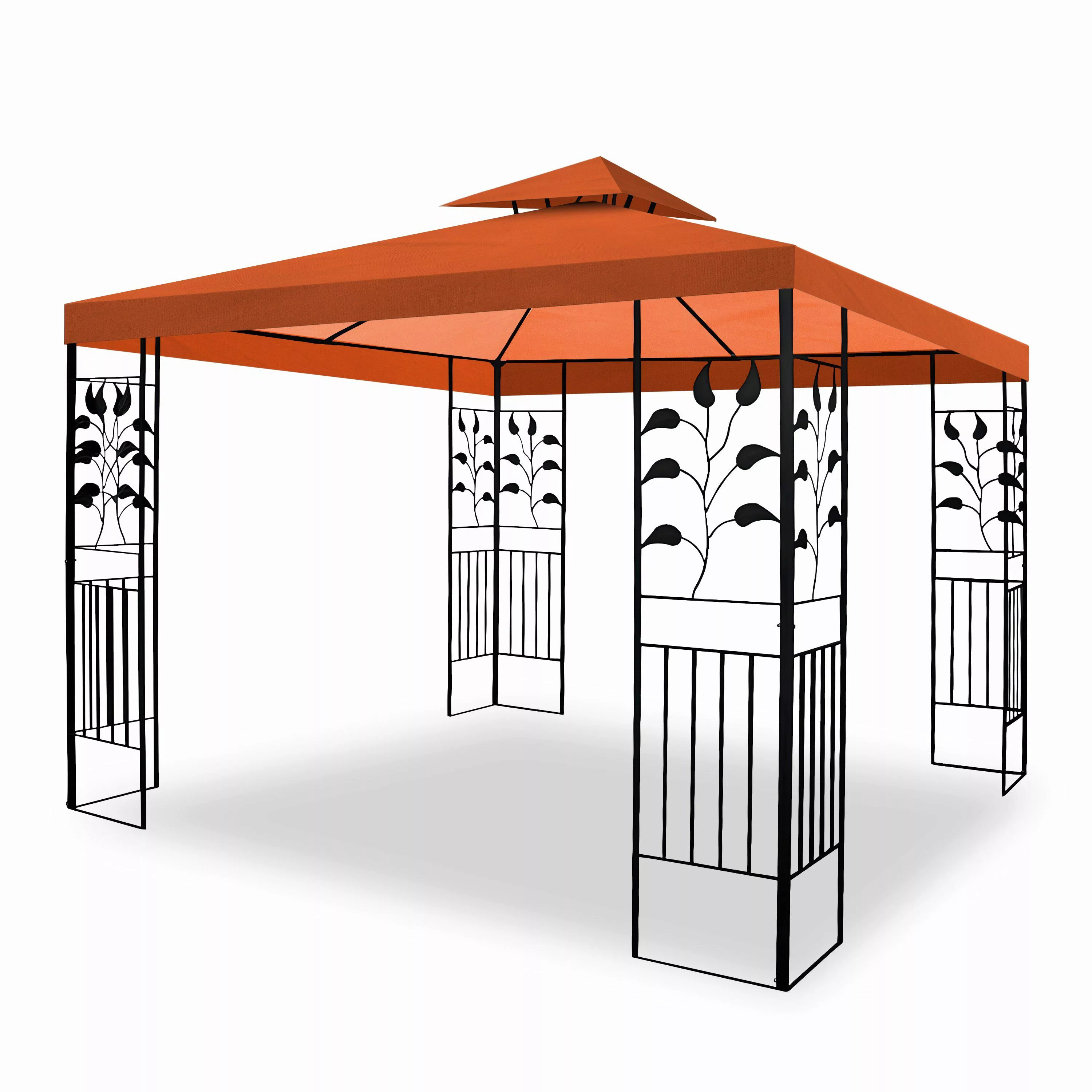 habeig Pavillon 100% Wasserdicht Toskana Metallpavillon günstig online kaufen