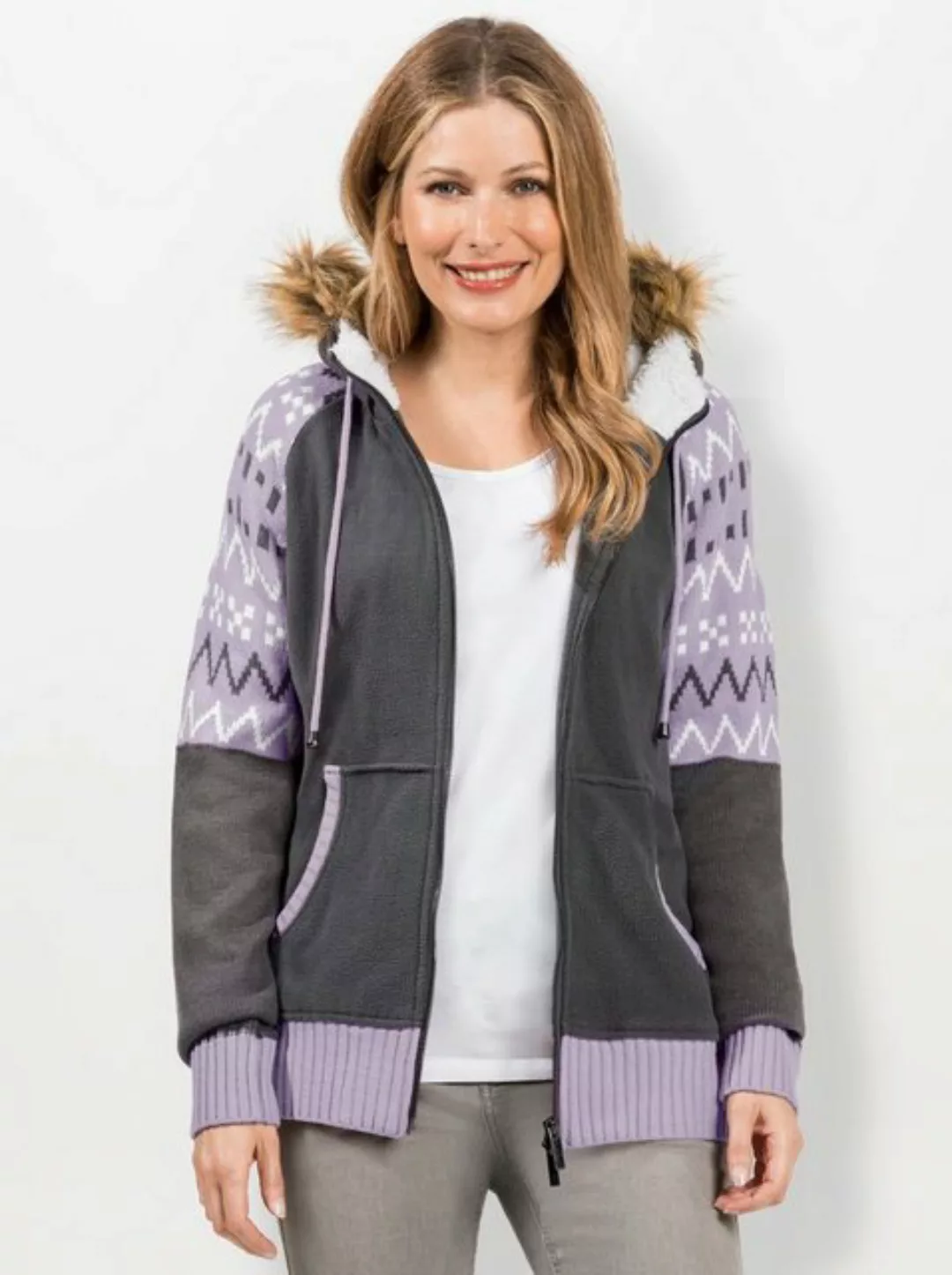 Witt Fleecejacke Strickfleecejacke günstig online kaufen