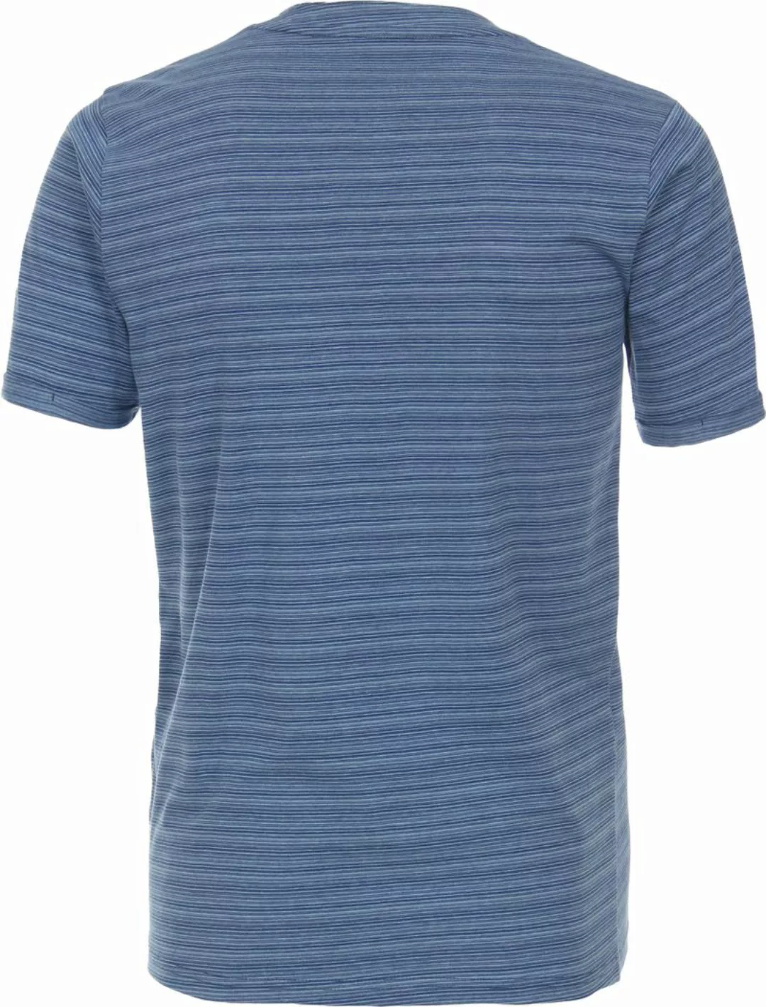 Casa Moda T-Shirt Blau Streifen - Größe M günstig online kaufen