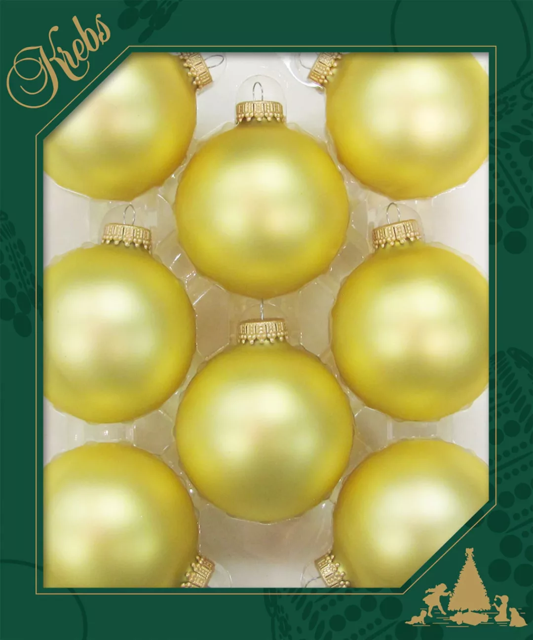 Krebs Glas Lauscha Weihnachtsbaumkugel »CBK70217, Weihnachtsdeko, Christbau günstig online kaufen