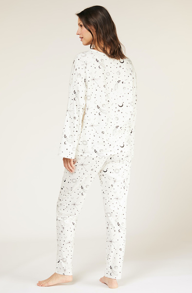 Pyjamahose - Stars Pyjama Trousers - Aus Bio-baumwolle günstig online kaufen