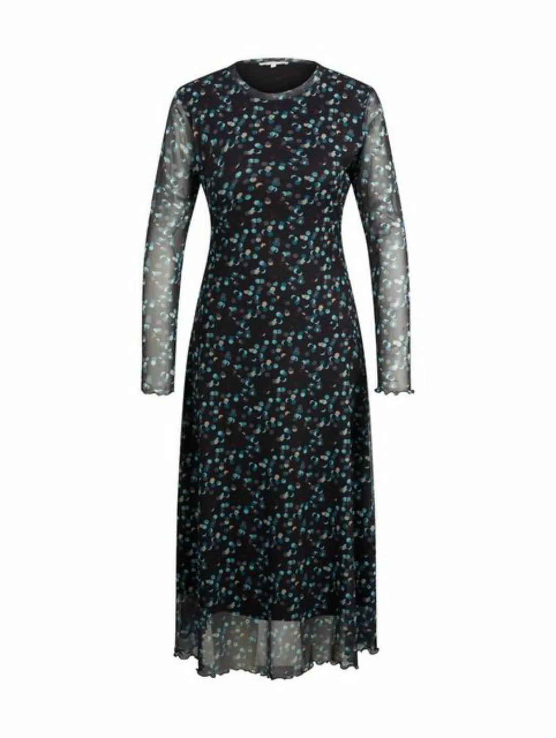 TOM TAILOR Denim Sommerkleid MESH PRINTED aus Polyester günstig online kaufen