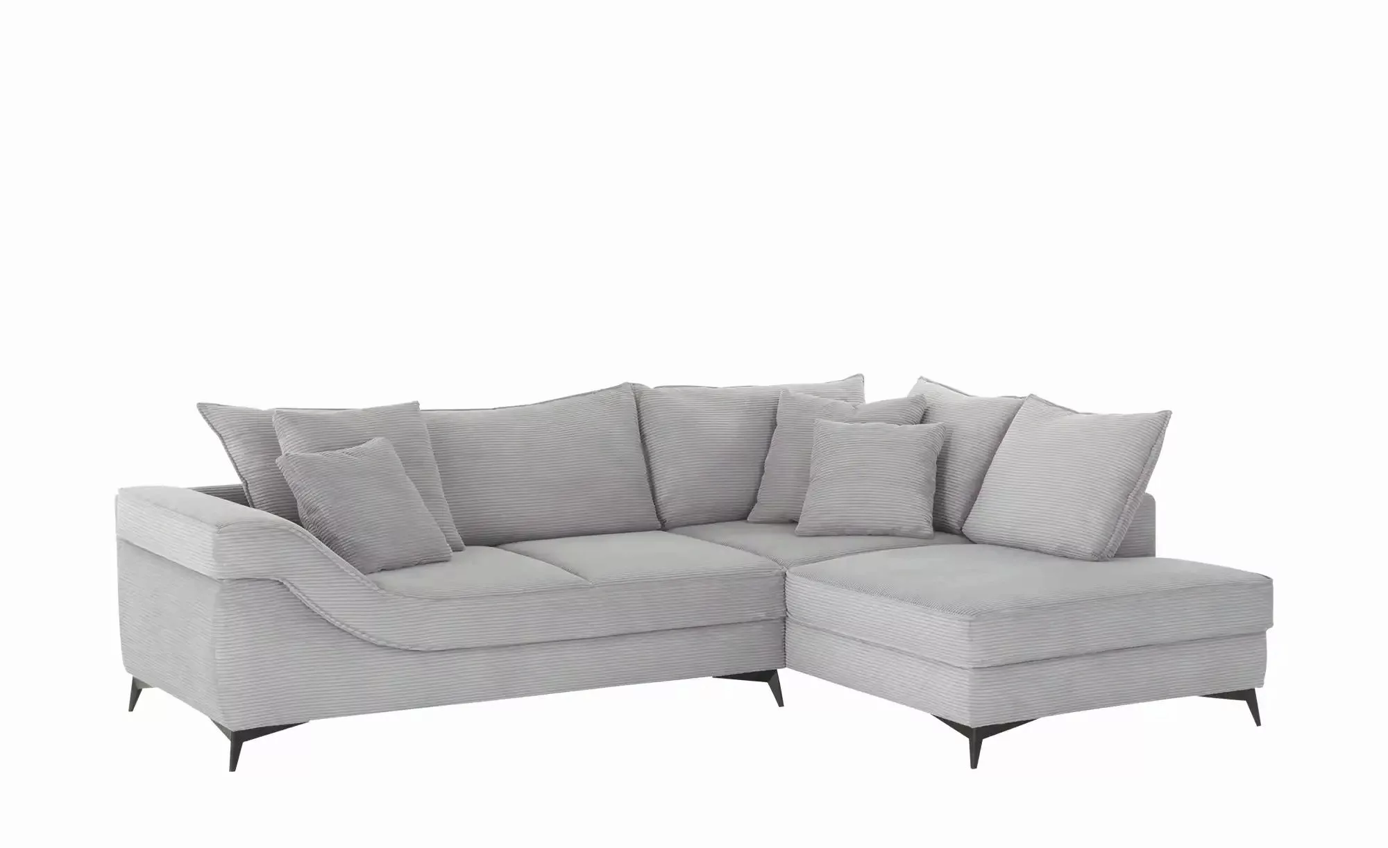 pop Ecksofa  Trentino ¦ grau ¦ Maße (cm): B: 310 H: 98 T: 223 Polstermöbel günstig online kaufen