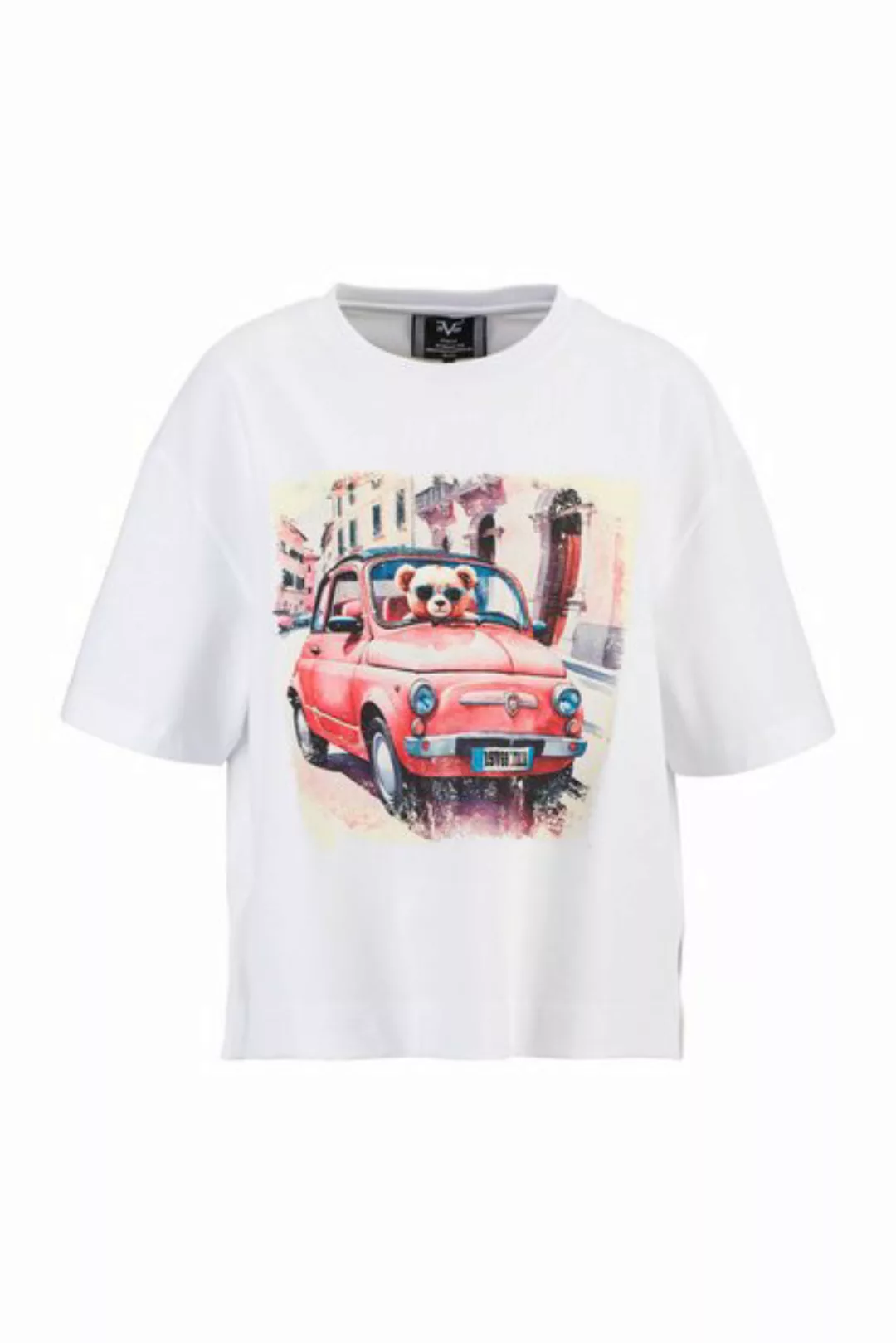 19V69 ITALIA T-Shirt PETONIA 506 Oversize mit großem Teddyprint günstig online kaufen