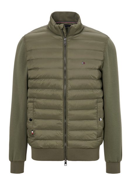 Tommy Hilfiger Sweatjacke MIX MEDIA STAND CLLR mit Steppung günstig online kaufen