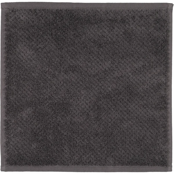 Cawö Handtücher Pure 6500 - Farbe: basalt - 740 - Seiflappen 30x30 cm günstig online kaufen