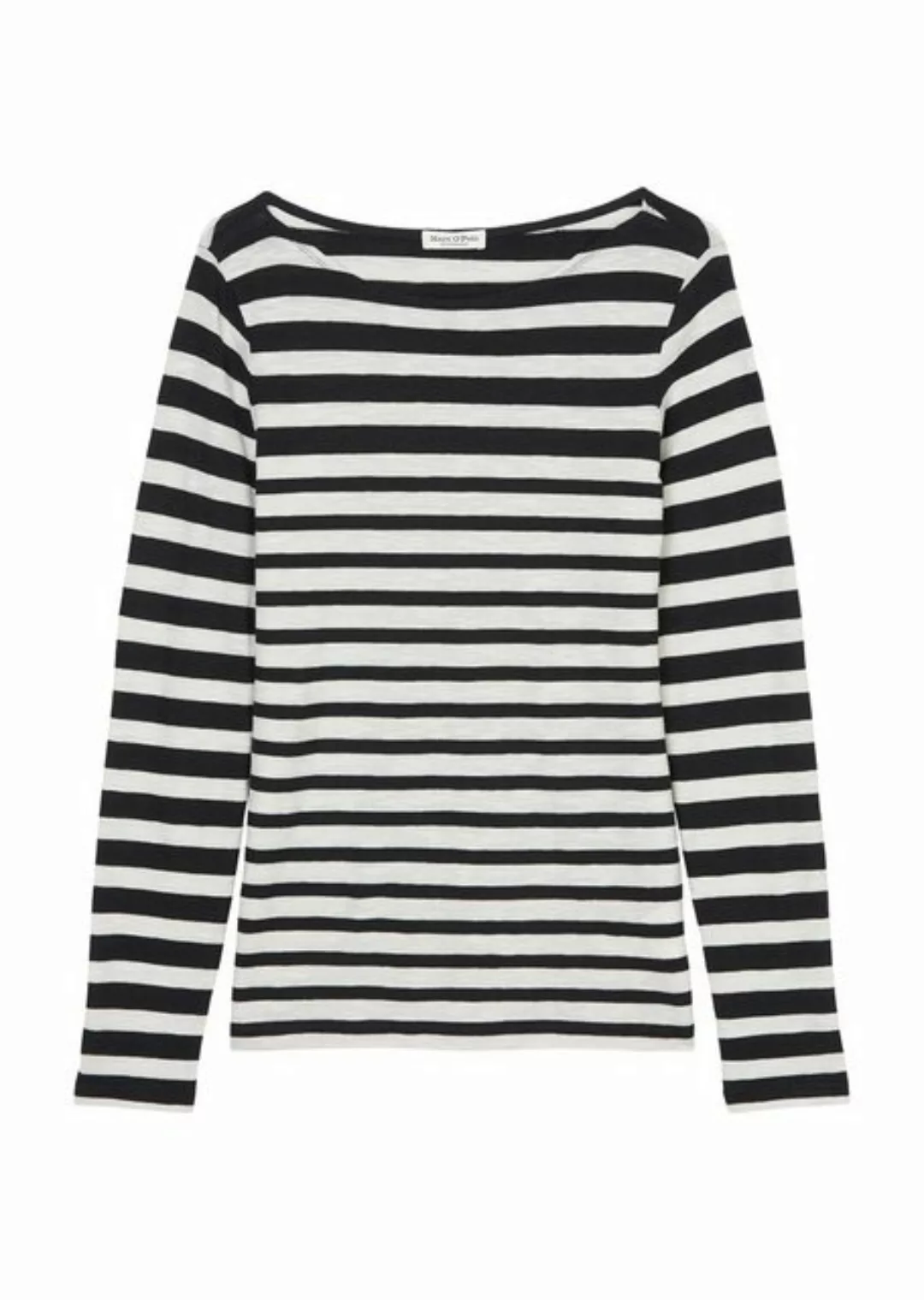 Marc O'Polo Shirtbluse T-shirt, long sleeve, boat neck, st günstig online kaufen