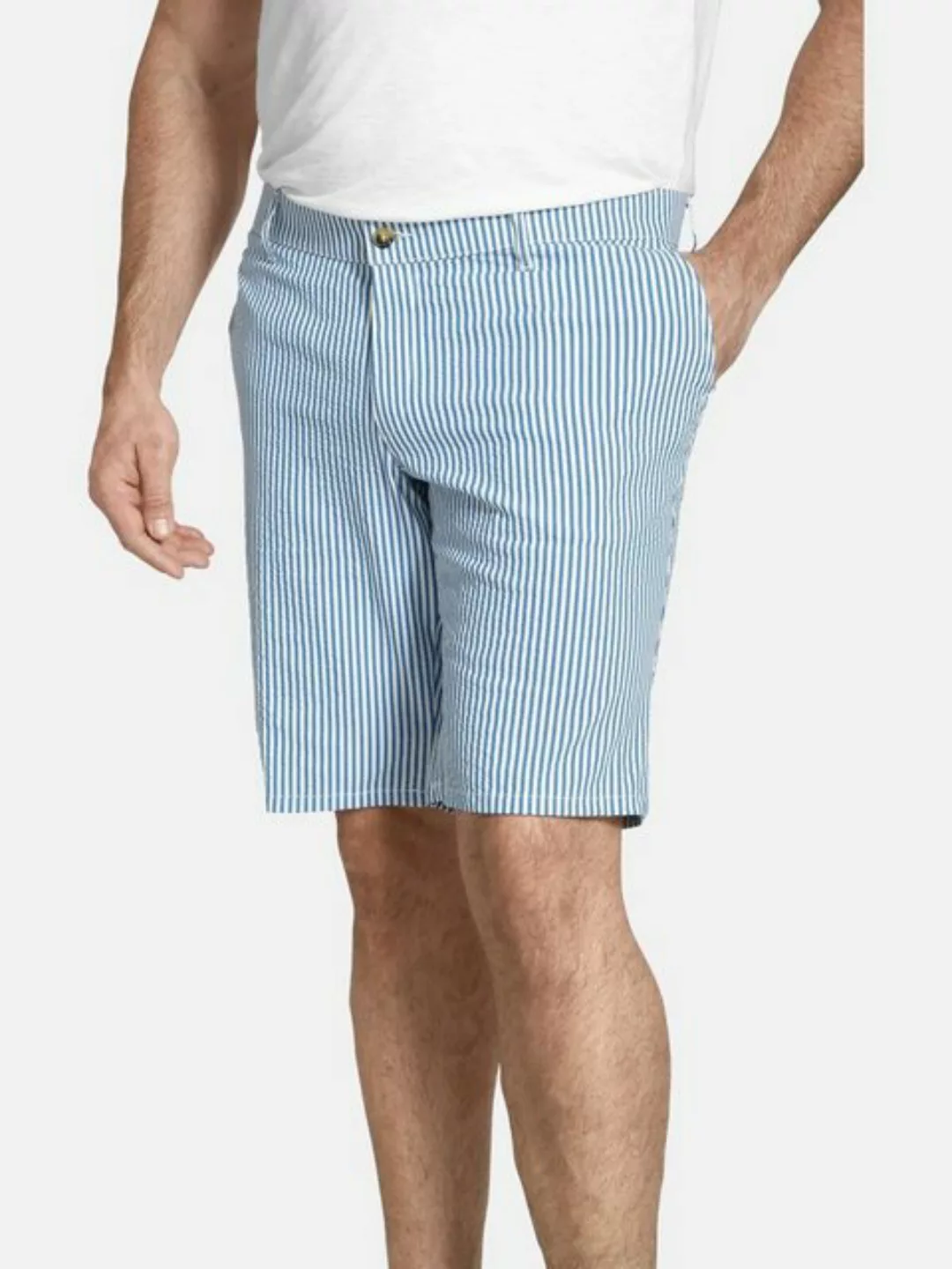 Charles Colby Bermudas BARON KYRAN +Fit Kollektion, knitterarm günstig online kaufen