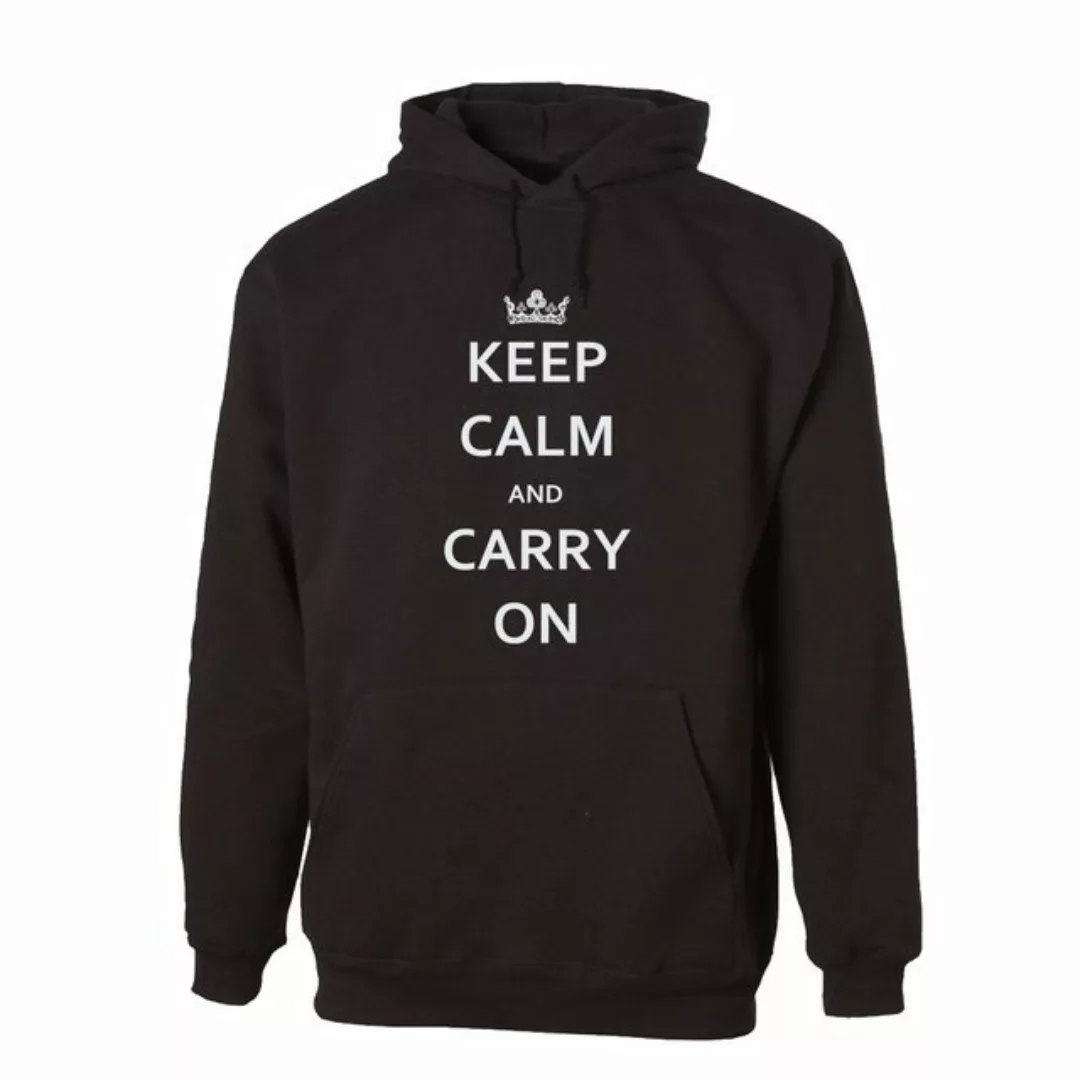 G-graphics Hoodie Keep calm and carry on Unisex mit trendigem Frontprint mi günstig online kaufen