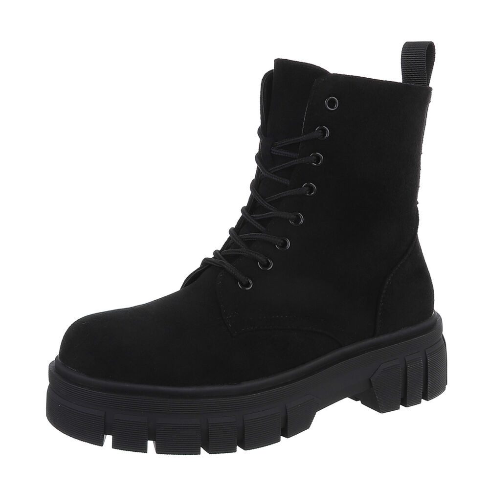 Ital-Design Damen Schnürschuhe Freizeit Schnürstiefelette (87124710) günstig online kaufen