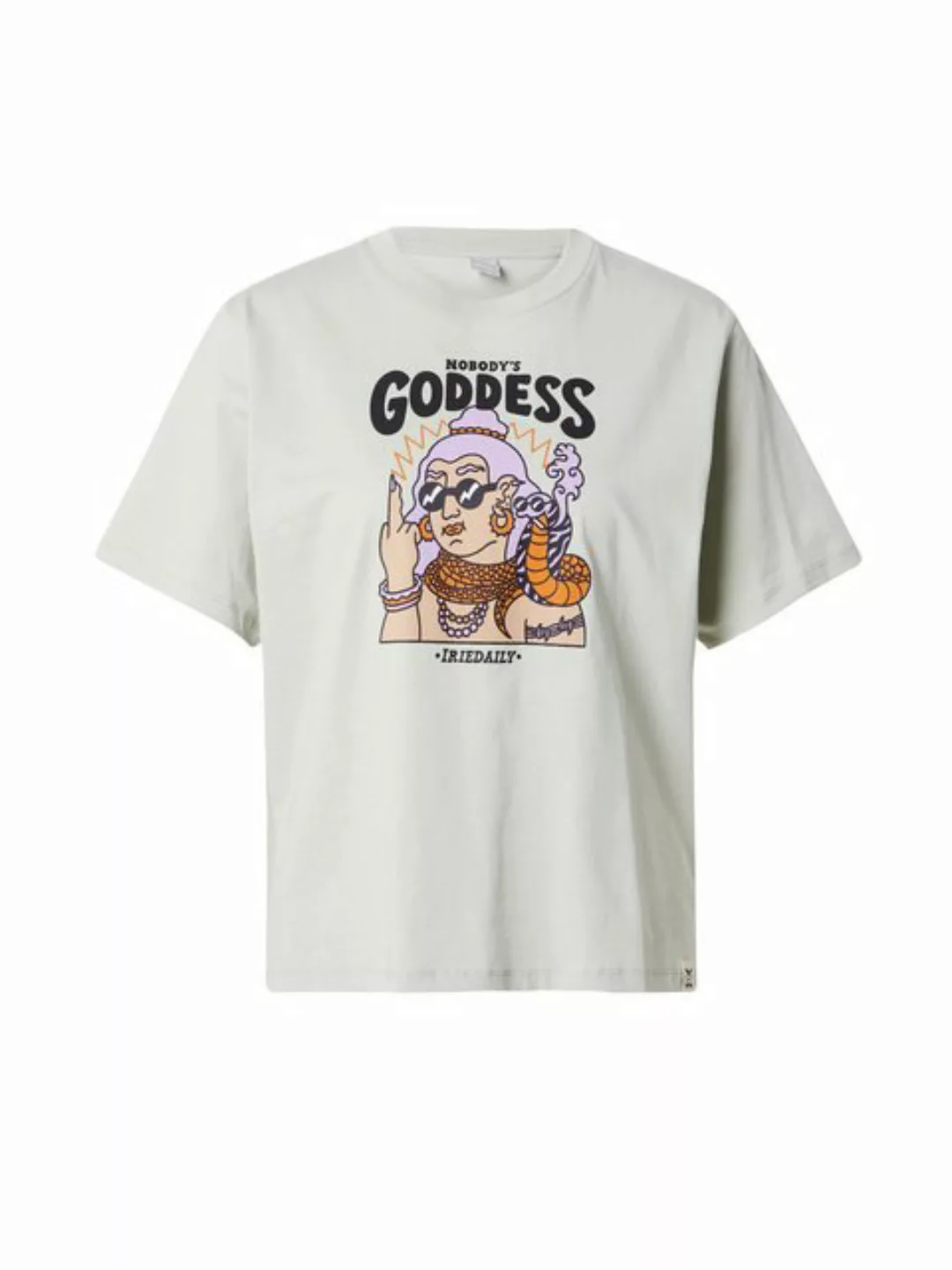 iriedaily T-Shirt No Goddess (1-tlg) Plain/ohne Details günstig online kaufen