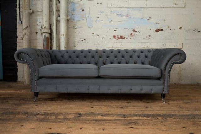 Xlmoebel Sofa Hochwertiges 4-Sitzer-Sofa im Chesterfield-Design mit luxuriö günstig online kaufen