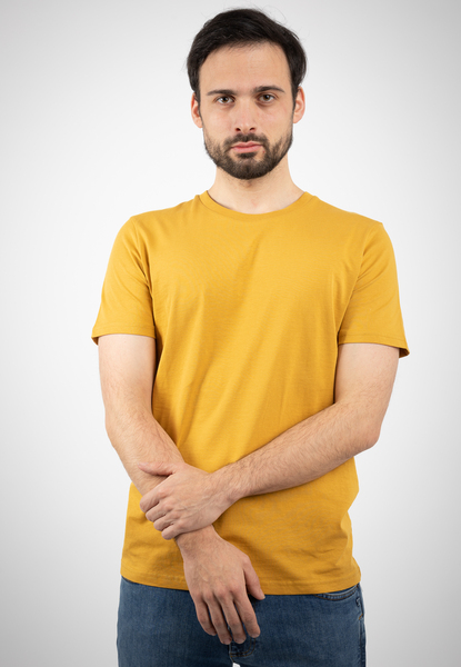 Basic Herren T-shirt Aus Biobaumwolle Gots günstig online kaufen