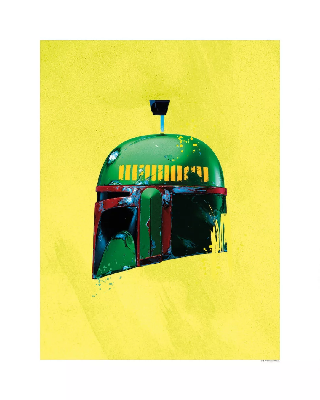 Komar Wandbild Star Wars Boba Fett 40 x 50 cm günstig online kaufen