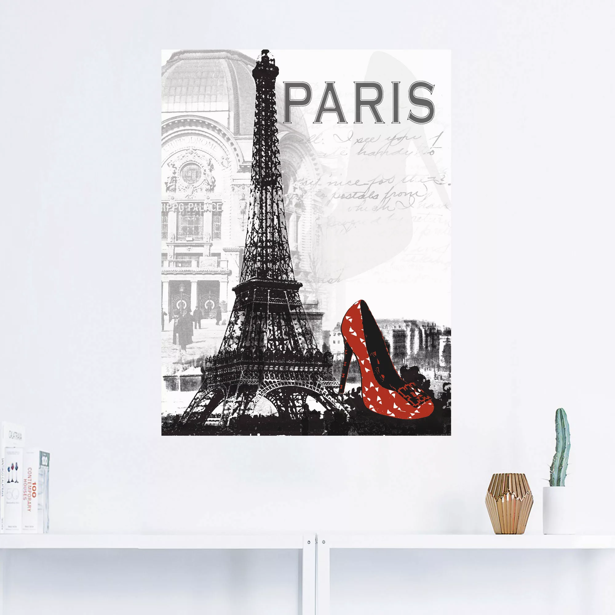 Artland Wandbild "Paris - Chic", Gebäude, (1 St.), als Alubild, Outdoorbild günstig online kaufen