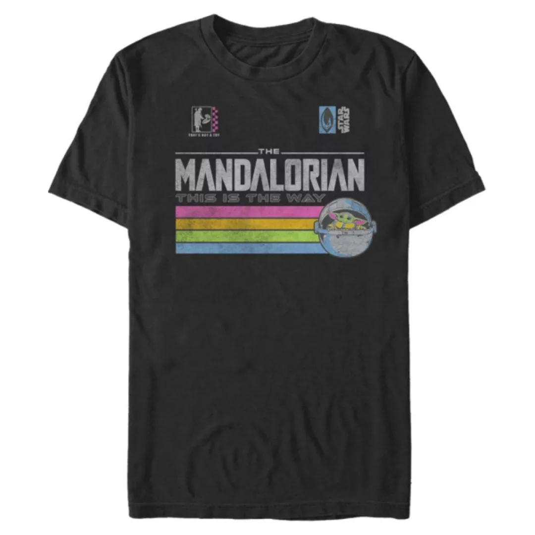 Star Wars - The Mandalorian - The Child Child Stripes - Männer T-Shirt günstig online kaufen