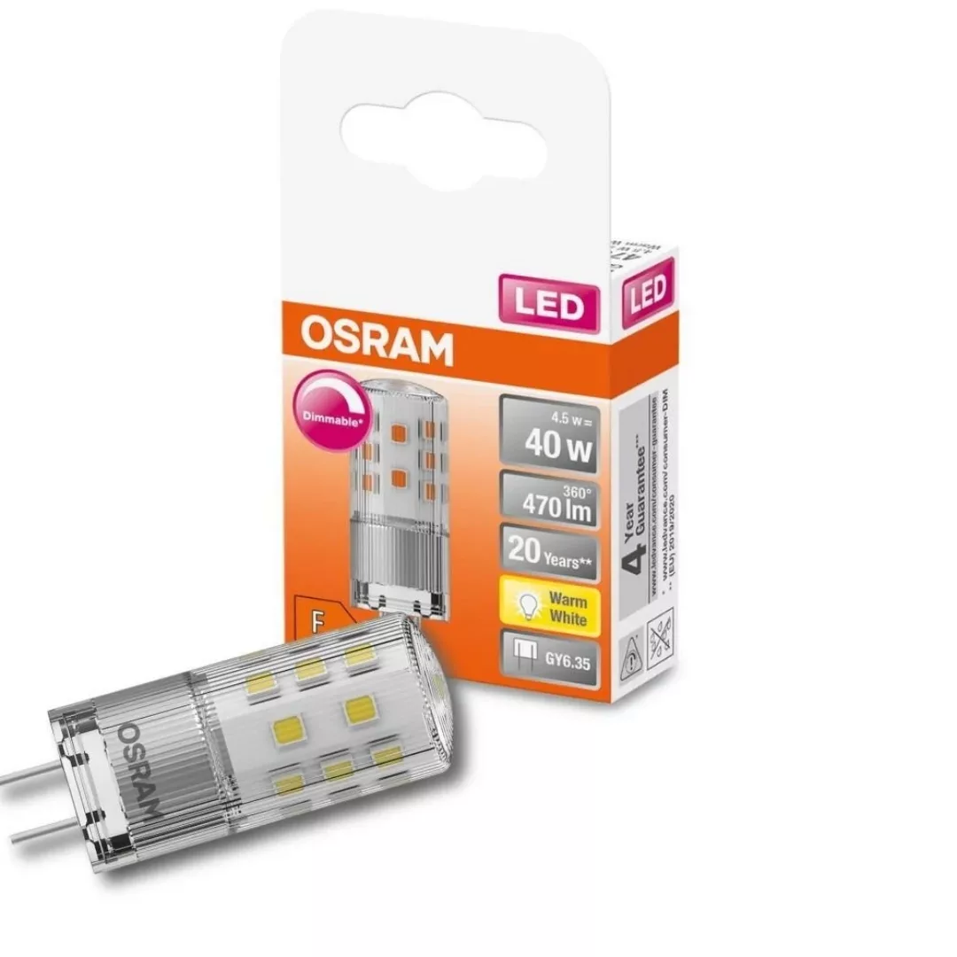 Osram LED-Leuchtmittel GY6.35 4,5 W Warmweiß 470 lm EEK: F 5 x 1,8 cm (H x günstig online kaufen