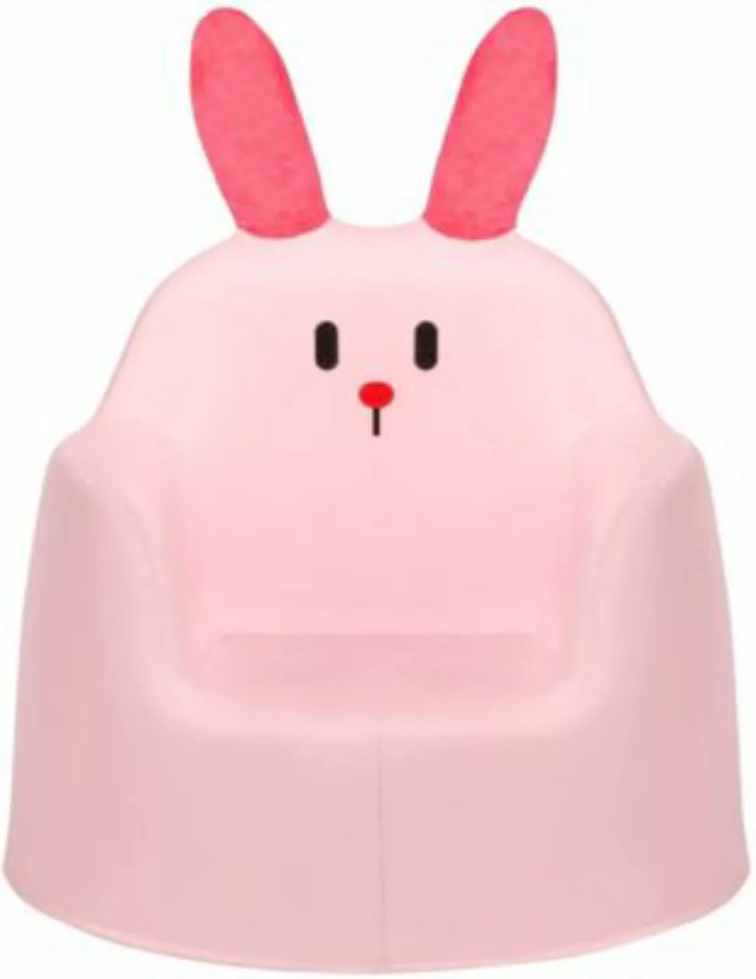 COSTWAY® Babysessel mit Armlehnen Kaninchenform rosa günstig online kaufen