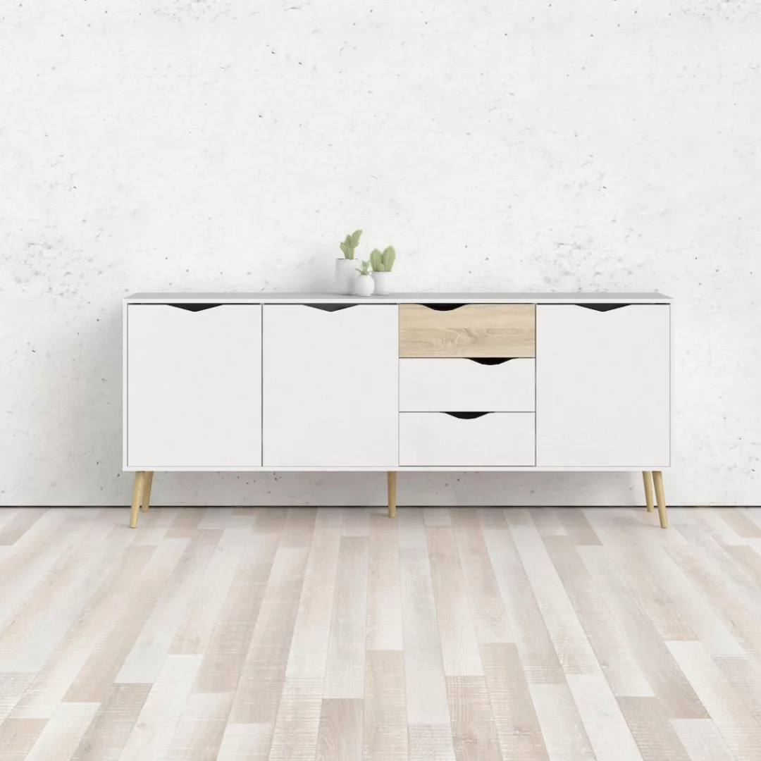 andas Kommode "Oslo, Sideboard, Aufbewahrung, Schubladenschrank, Stauraum", günstig online kaufen