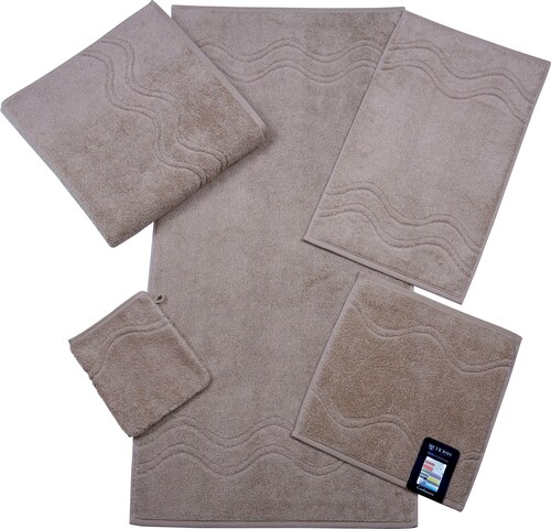 ROSS Gästehandtuch Cashmere feeling, Frottier (Packung, günstig online kaufen