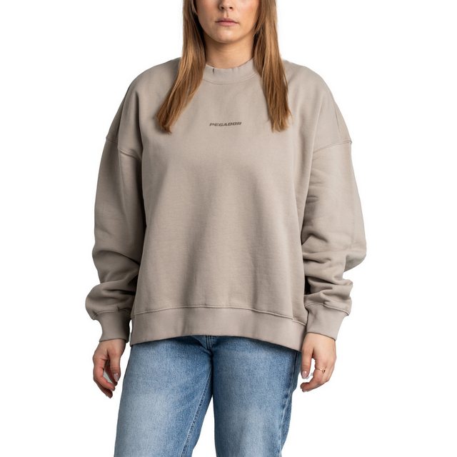 Pegador Sweatshirt Pegador Tory Logo Oversized Sweater günstig online kaufen