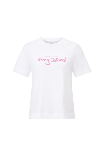 Rich & Royal T-Shirt Easy Fit T-Shirt Long Island organi, white günstig online kaufen