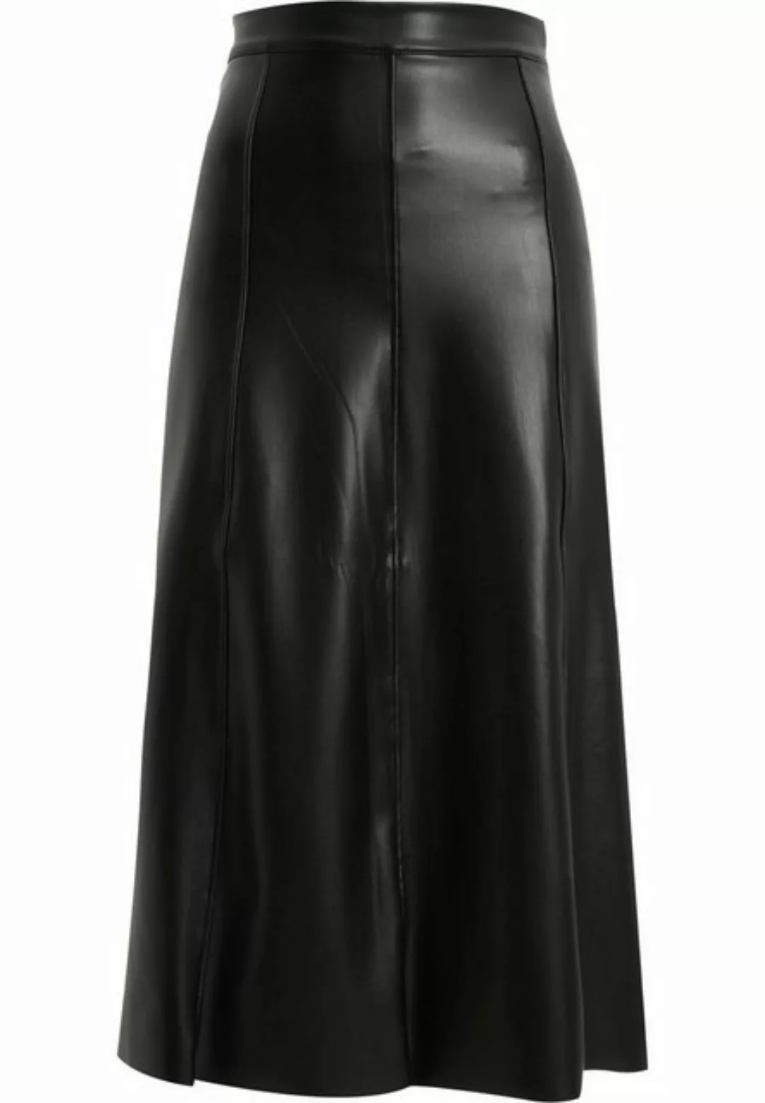 URBAN CLASSICS Sommerrock Urban Classics Damen Ladies Synthetic Leather Mid günstig online kaufen