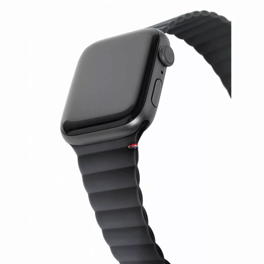 DECODED Magnetisches Silikonarmband LITE Schwarz für Apple Watch. Schnurlos günstig online kaufen