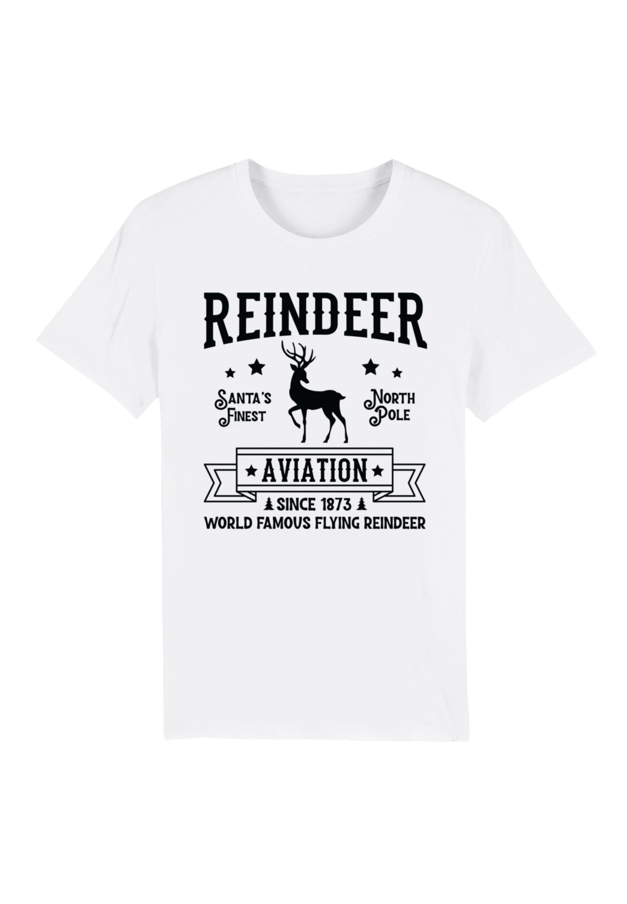 F4NT4STIC T-Shirt "Reindeer Aviation Retro Weihnachts Sign", Premium Qualit günstig online kaufen