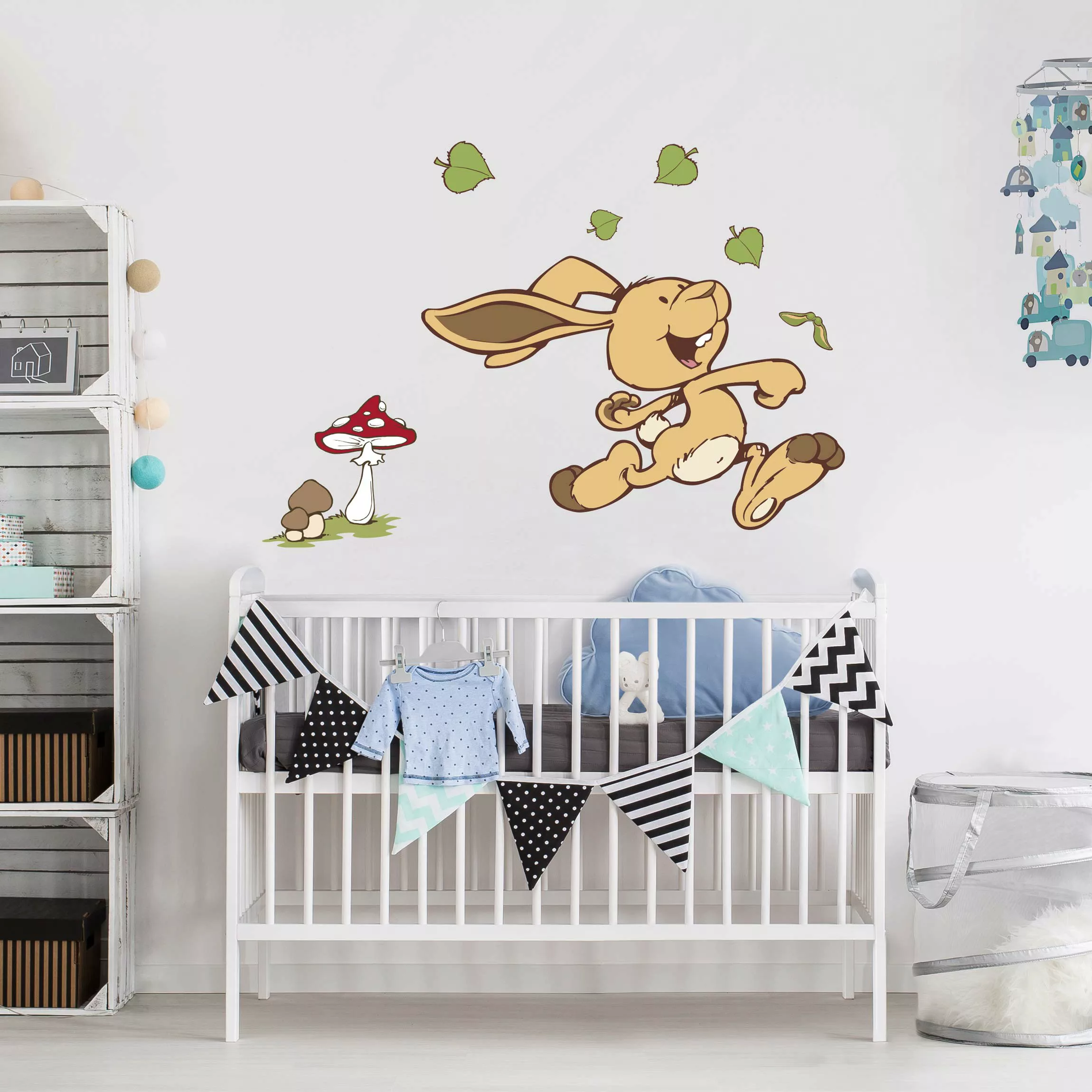 Wandtattoo Kinderzimmer NICI - Forest Friends Ralf Rabbit günstig online kaufen