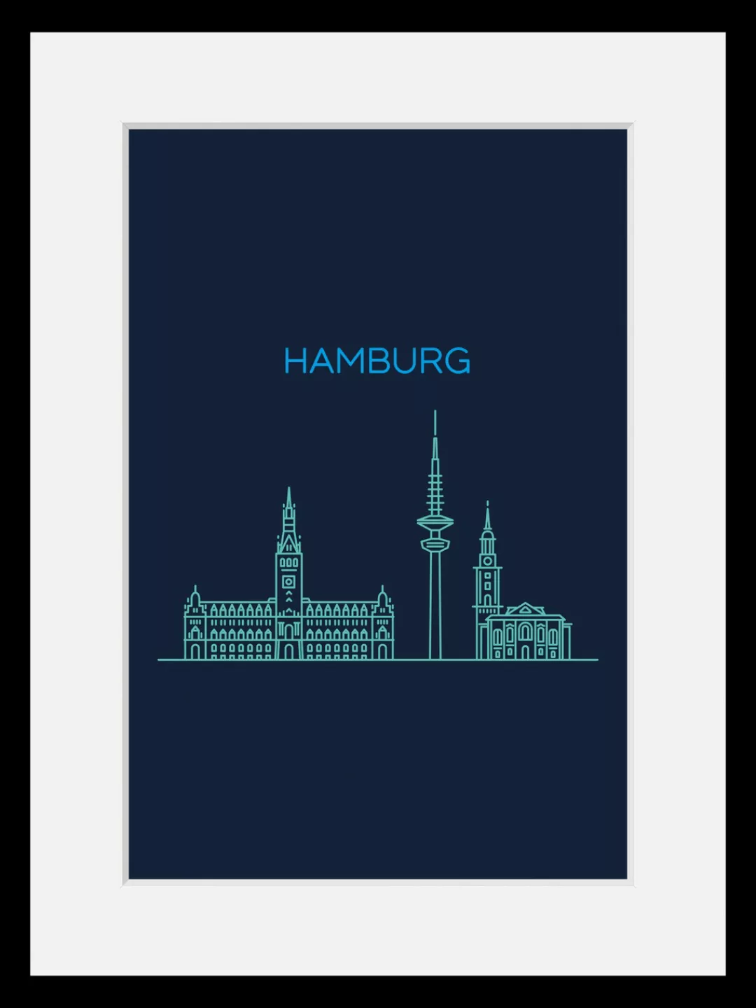 queence Bild »Hamburg Sightseeing«, Städte, (1 St.) günstig online kaufen
