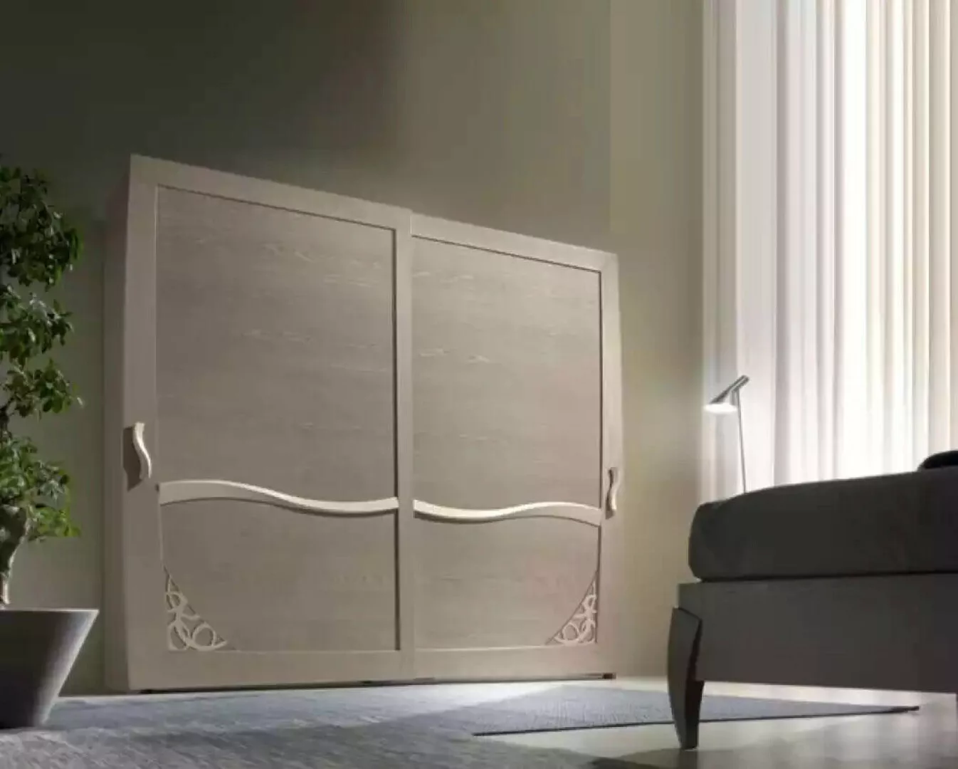 JVmoebel Kleiderschrank Luxus Kleiderschrank Italienische Möbel Schlafzimme günstig online kaufen