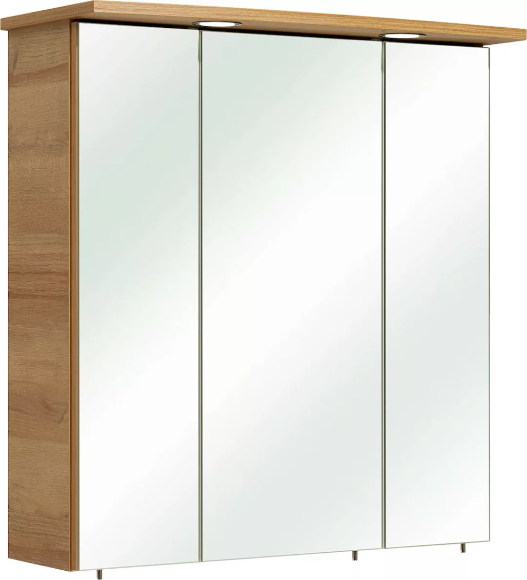 Saphir Spiegelschrank "Quickset 919 Badschrank, 3 Spiegeltüren, 6 Einlegebö günstig online kaufen