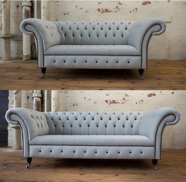 Xlmoebel Sofa Designer Neue Polstersofas aus Luxusstoffen Chesterfield Sofa günstig online kaufen