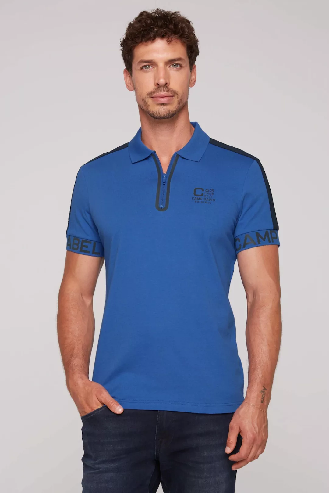 CAMP DAVID Poloshirt, aus Baumwolle günstig online kaufen