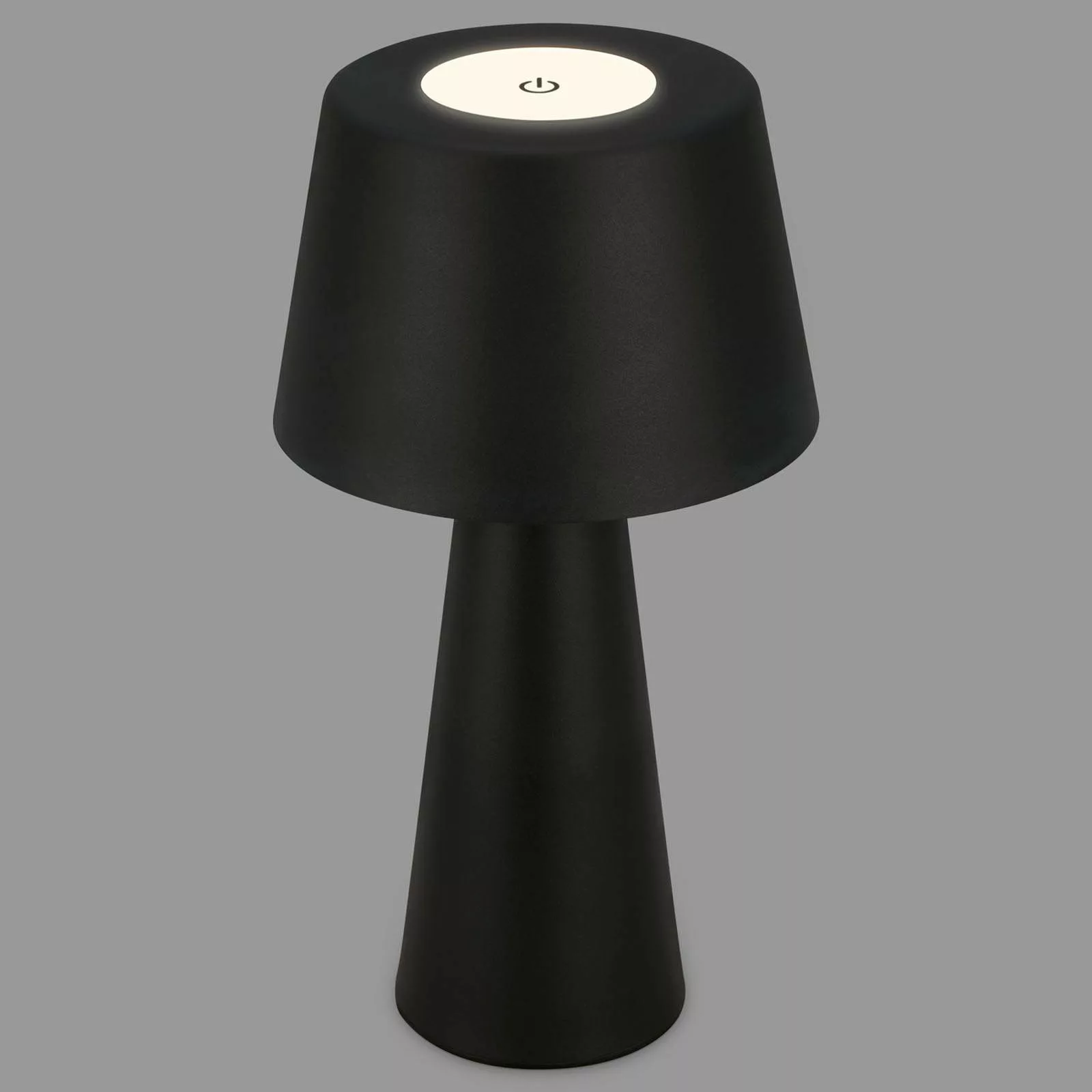 LED-Tischlampe Kihi mit aufladbarem Akku, schwarz günstig online kaufen