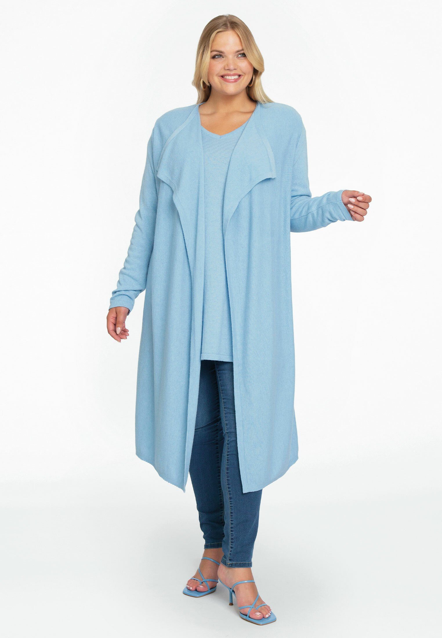 YOEK Cardigan Damen Strickjacke Große Größen günstig online kaufen