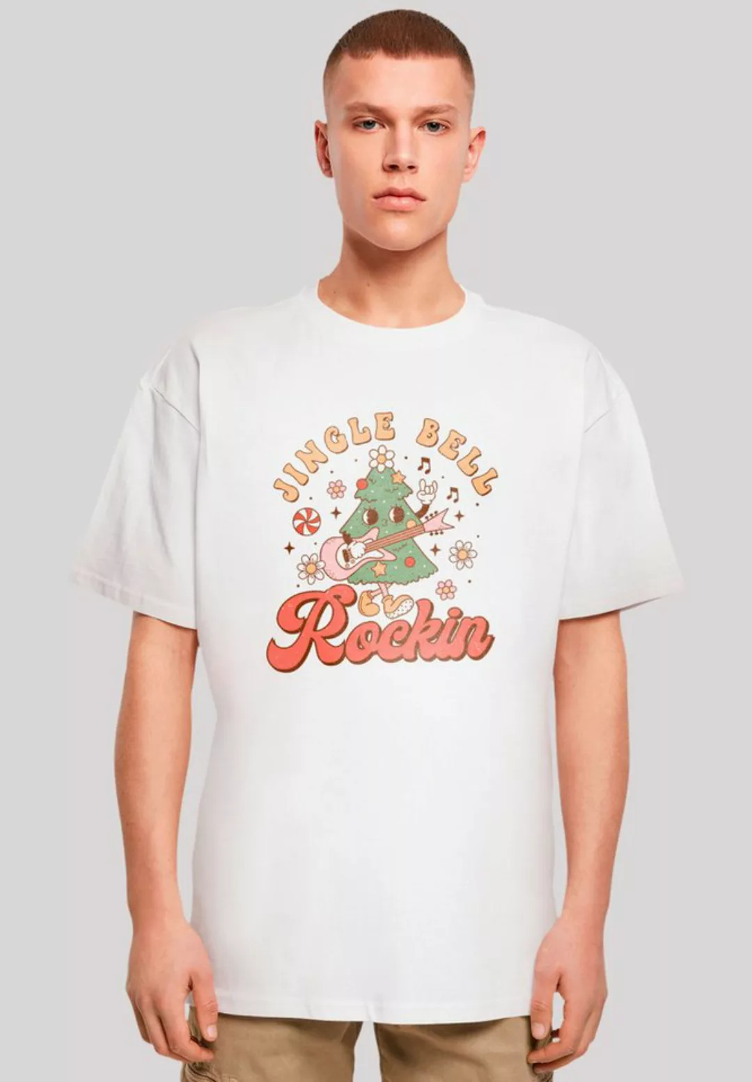 F4NT4STIC T-Shirt Jingle Bell Rockin Weihnachten Premium Qualität, Weihnach günstig online kaufen