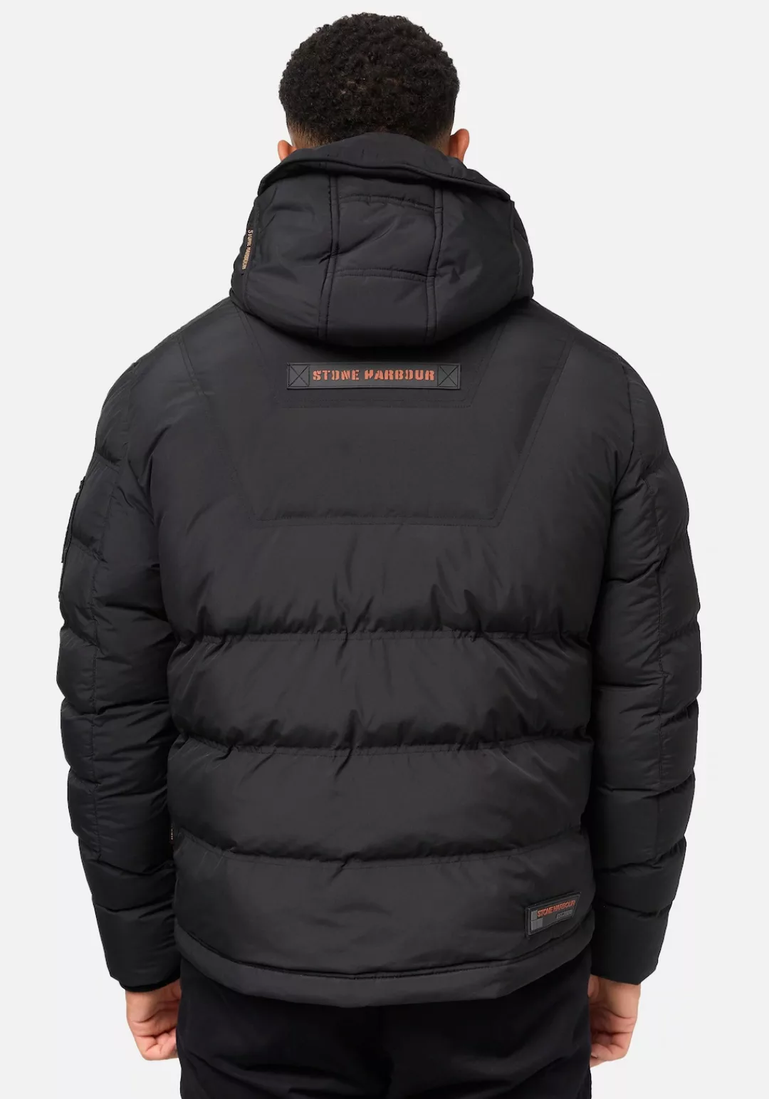 Stone Harbour Winterjacke "Arvidoo", mit Kapuze, Modische Herren Winter Ste günstig online kaufen