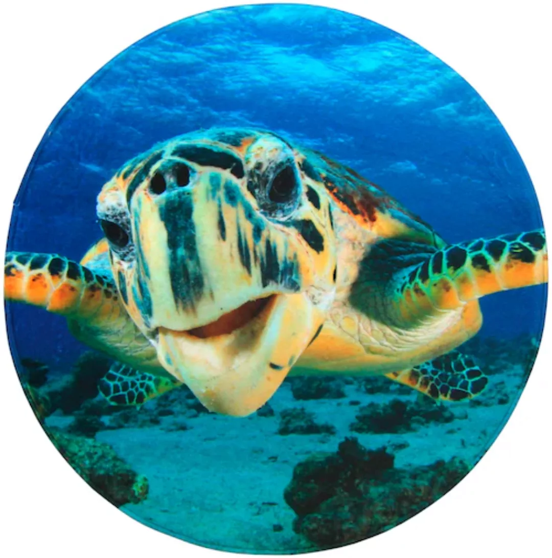 Sanilo Badematte »Schildkröte«, Höhe 15 mm, schnell trocknend günstig online kaufen